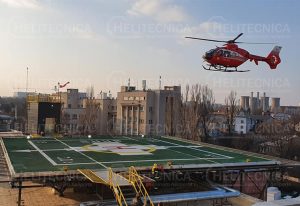 Helipuerto para el Hospital Universitario de Urgencias, Bucarest