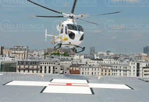 Helipuerto para el Hospital Lariboisière de París