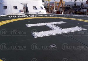 Helipuerto para el Wind Farm Service Vessel (WFSV) «Wind Of Hope»